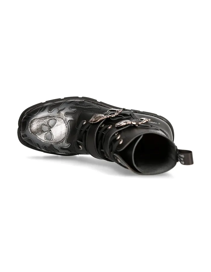 New Rock Boots WomenMen Boot Metallic MNewmili091C1 New Rock Boots WomenMen Boot Metallic MNewmili091C1