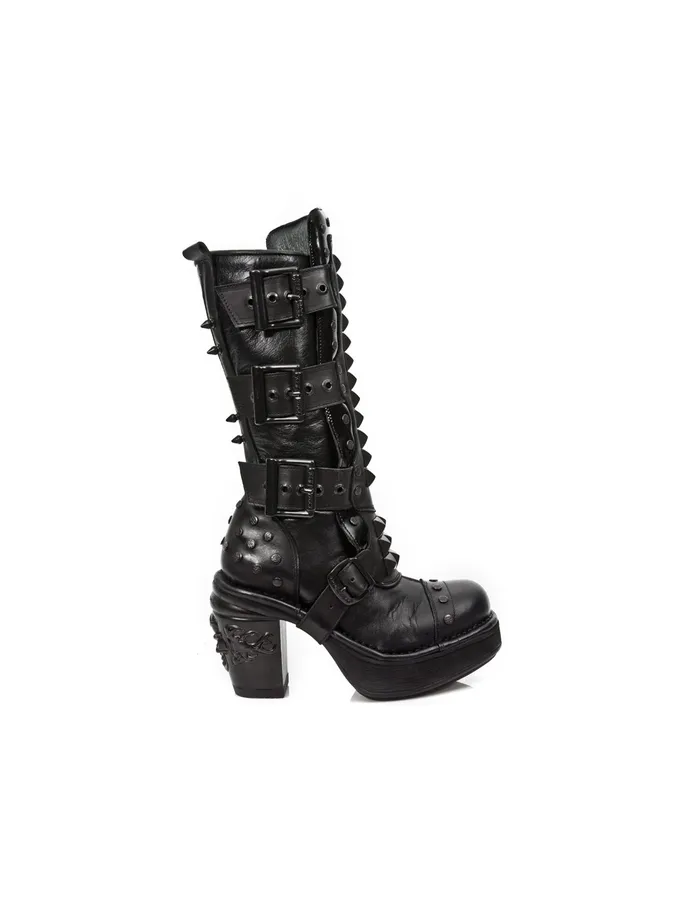New Rock Metallic M8342C8 Women Heels