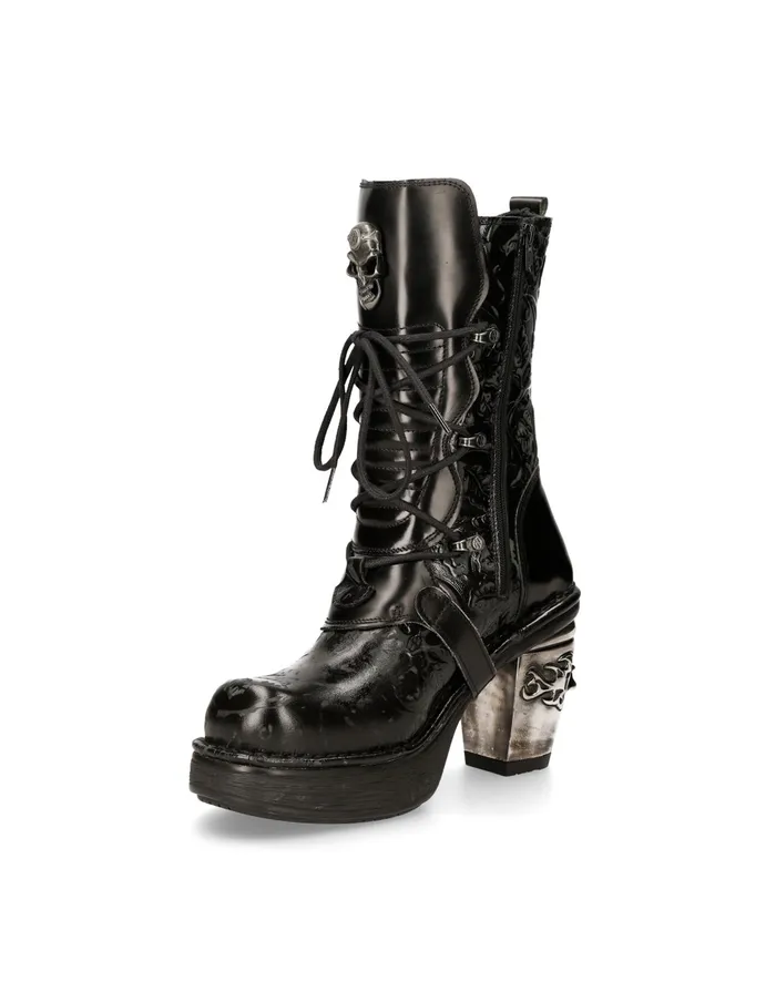 New Rock Metallic M8366S1 Women Boots New Rock Metallic M8366S1 Women Boots
