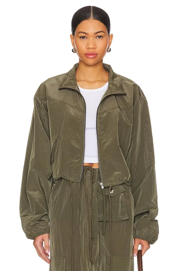Noah Jacket Olive Green Women Lovers Friends Jackets and Coats