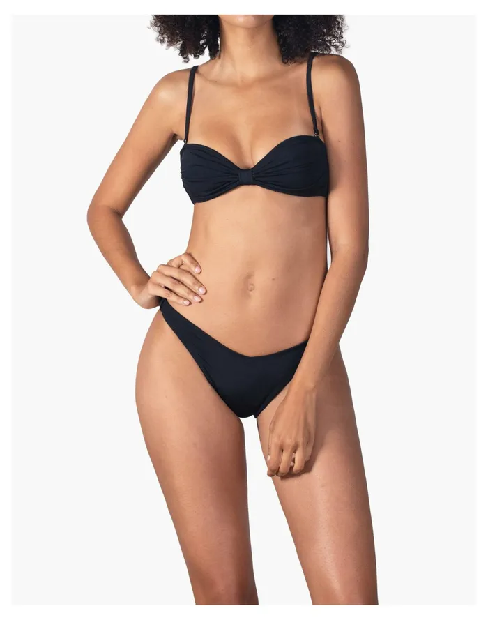 Novel Swim Raven Bikini Bottom Jet Black Women Madewell Swim Novel Swim Raven Bikini Bottom Jet Black Women Madewell Swim