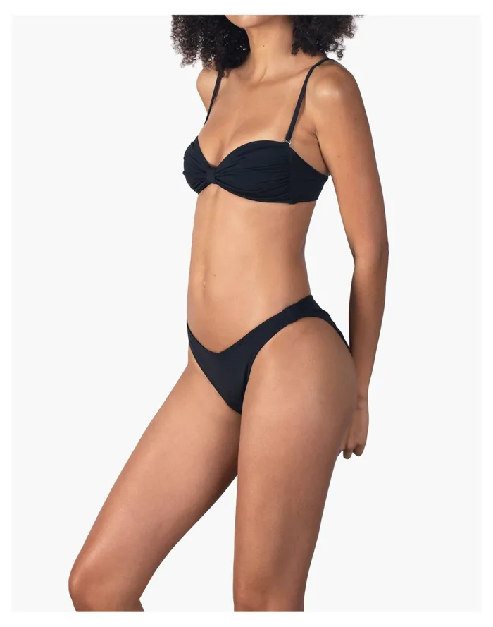 Novel Swim Raven Bikini Bottom Jet Black Women Madewell Swim Novel Swim Raven Bikini Bottom Jet Black Women Madewell Swim