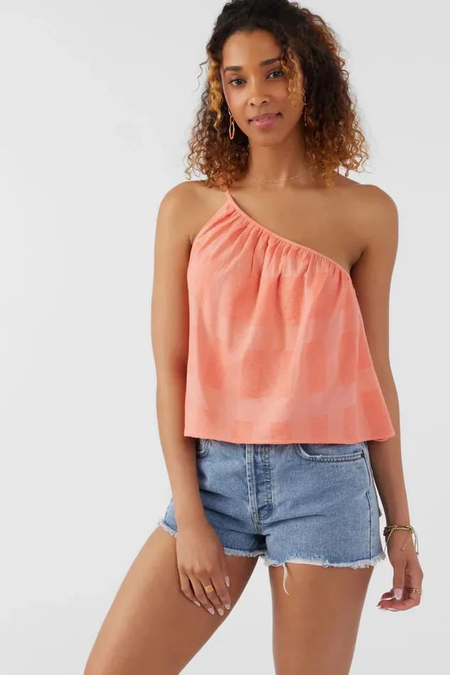 O039NEILL ANYKA TOP Burnt Coral Women Clothing