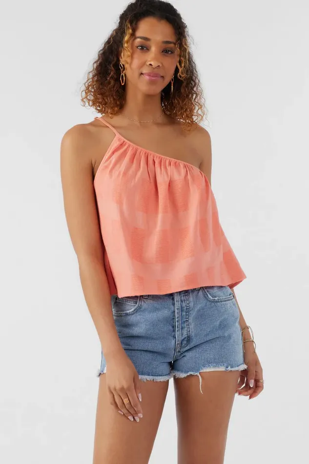 O039NEILL ANYKA TOP Burnt Coral Women Clothing