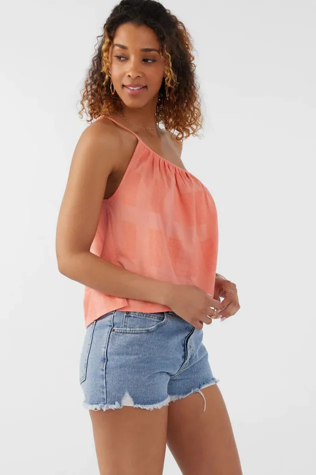 O039NEILL ANYKA TOP Burnt Coral Women Clothing