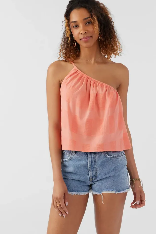 O039NEILL ANYKA TOP Burnt Coral Women Clothing