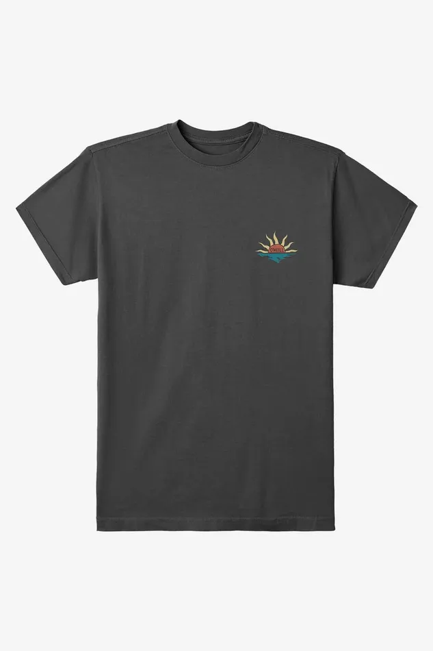 O039NEILL BONES SURFER MODERN FIT TEE Dark Charcoal Men Clothing