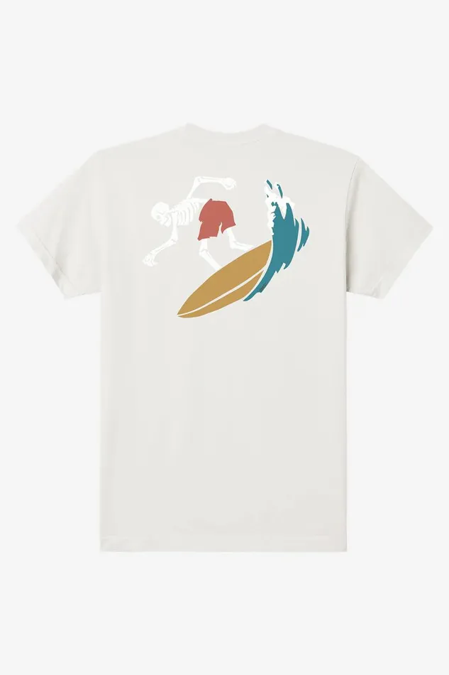 O039NEILL BONES SURFER MODERN FIT TEE Natural Men Clothing