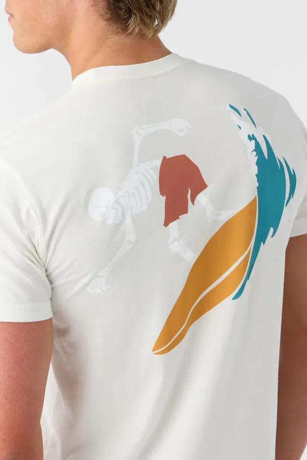 O039NEILL BONES SURFER MODERN FIT TEE Natural Men Clothing