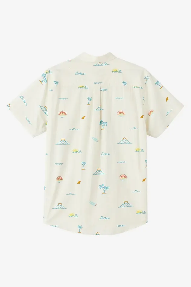 O039NEILL BOY039S OASIS ECO SHIRT Cream2 Kids Boy039S Clothing