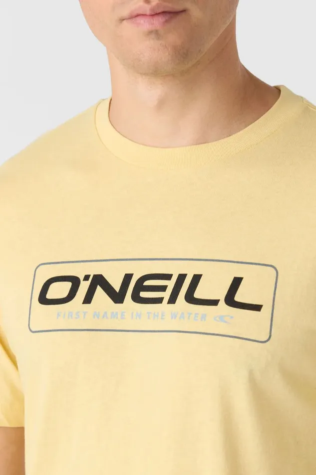 O039NEILL BRUCE STANDARD FIT TEE Lemon Grass Men Clothing