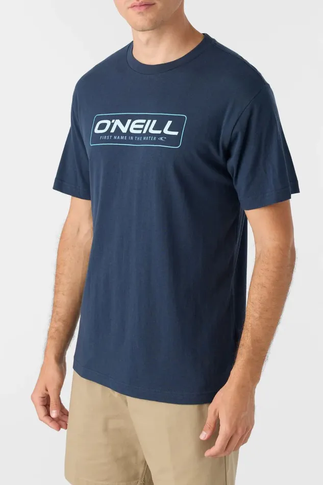 O039NEILL BRUCE STANDARD FIT TEE New Navy Men Clothing
