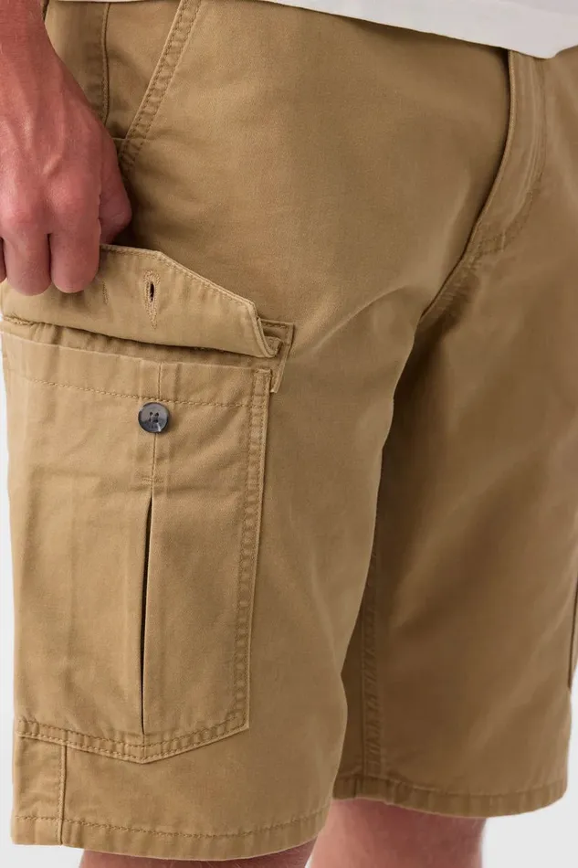 O039NEILL CAMPBELL 21034 CARGO SHORTS Dark Khaki Men Clothing
