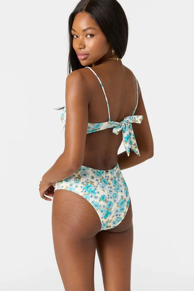 O039NEILL COASTAL FLORAL KAILUA ONEPIECE Women Swim