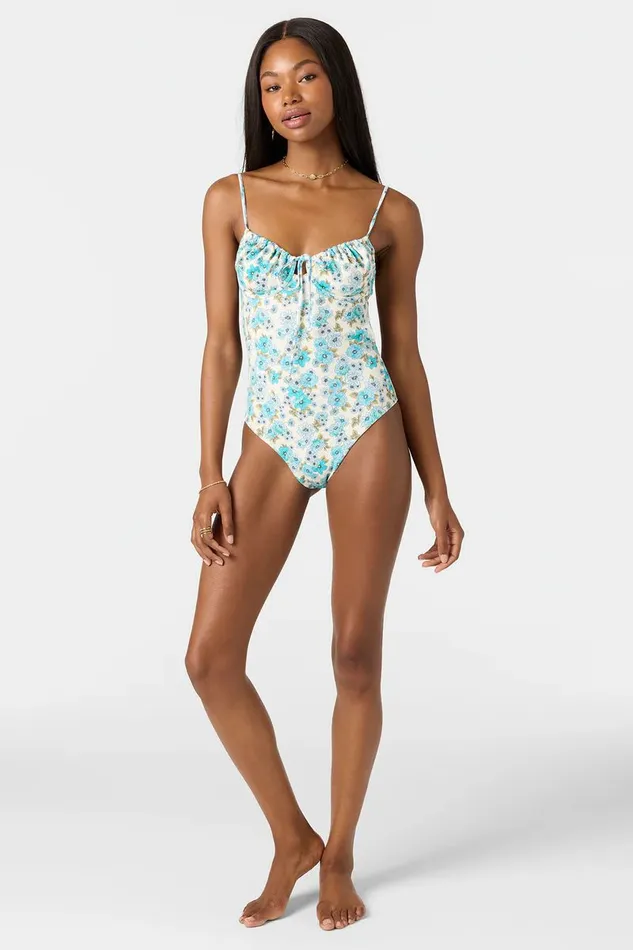 O039NEILL COASTAL FLORAL KAILUA ONEPIECE Women Swim