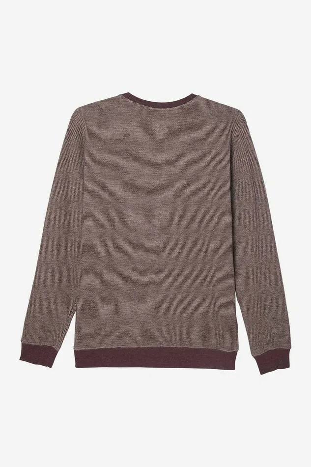 O039NEILL DAYBREAK CREW FLEECE Huckleberry Men Featured