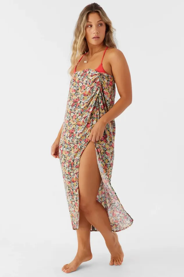 O039NEILL EDEN DITSY HANALEI MAXI SKIRT COVERUP Multi Clr Women Swim