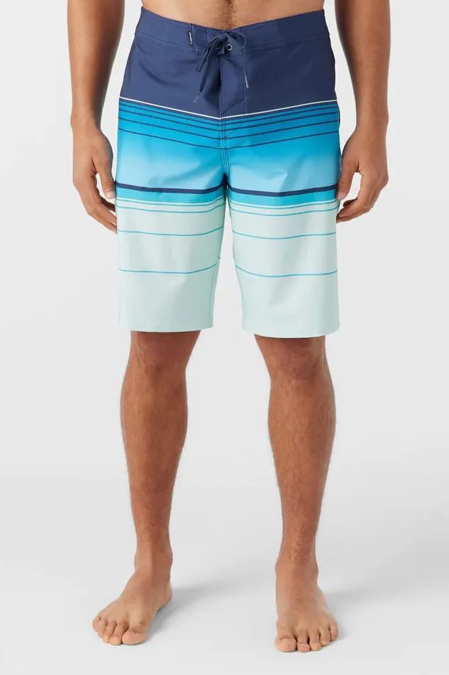 O039NEILL HYPERFREAK HEAT STRIPE 21034 BOARDSHORTS Navy Men Length