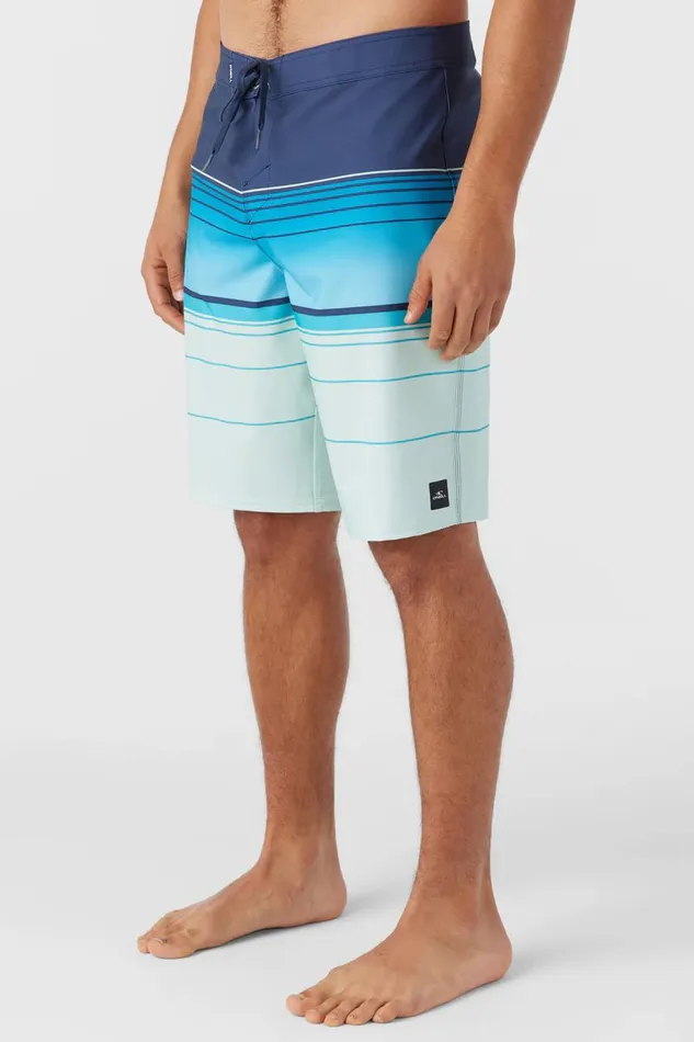 O039NEILL HYPERFREAK HEAT STRIPE 21034 BOARDSHORTS Navy Men Length