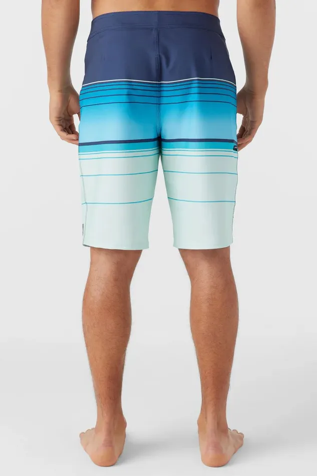 O039NEILL HYPERFREAK HEAT STRIPE 21034 BOARDSHORTS Navy Men Length
