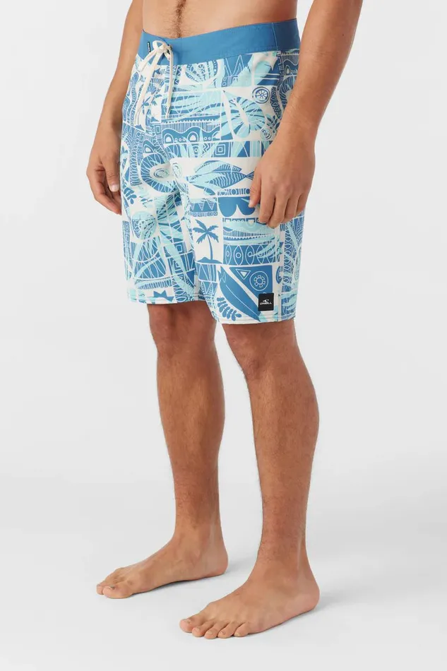 O039NEILL HYPERFREAK MYSTO 20034 BOARDSHORTS Copen Blue Men Length
