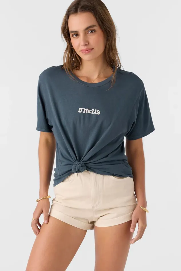 O039NEILL ISLAND PALMS TEE Women Clothing