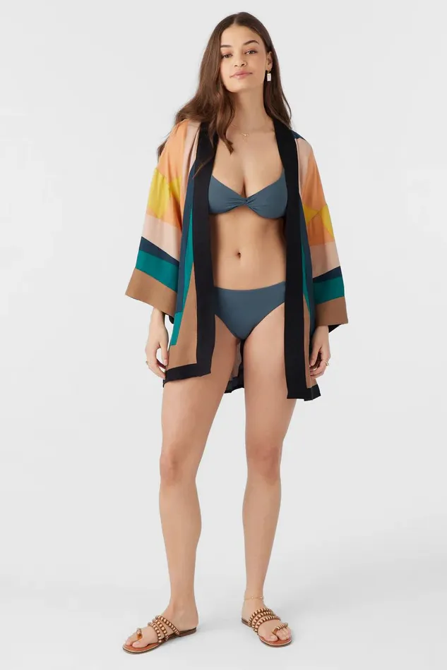 O039NEILL JOSIE KIMONO COVERUP Multi Colored Women Clothing