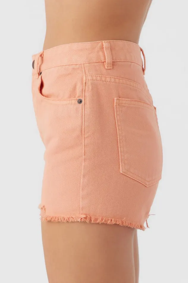 O039NEILL LANISA DENIM SHORTS Canyon Sunset Women Clothing