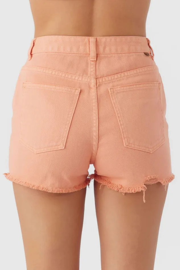 O039NEILL LANISA DENIM SHORTS Canyon Sunset Women Clothing