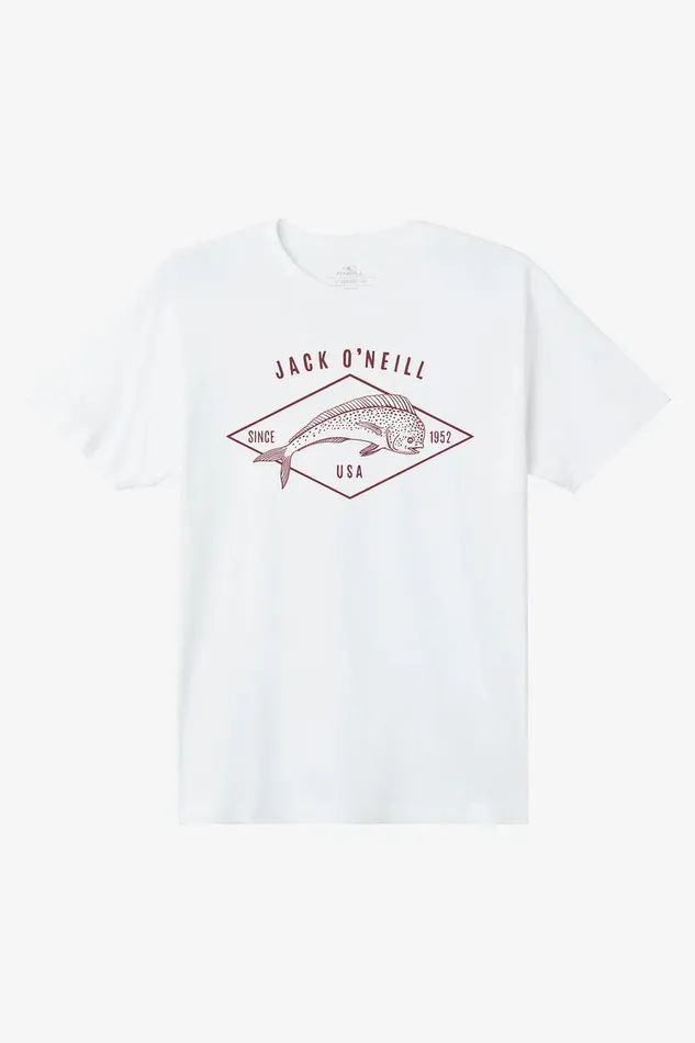O039NEILL MAHI TEE White Men Clothing