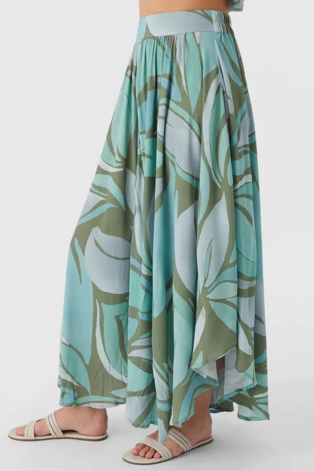 O039NEILL MARNIE LORETTA PRINT MIDI SKIRT Women Collections