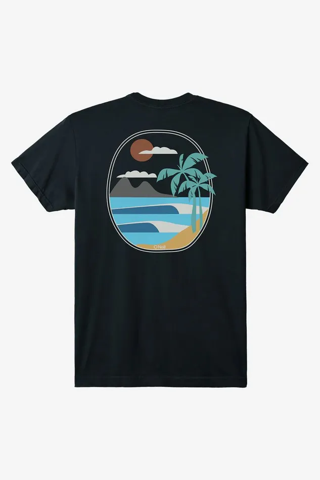 O039NEILL O039RIGINALS FOUR BOBS TEE Dark Charcoal Men Featured