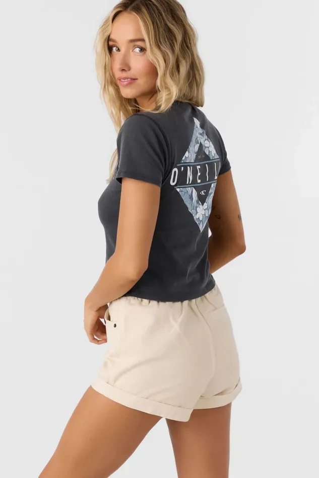 O039NEILL PALM MEADOW TEE Women Clothing