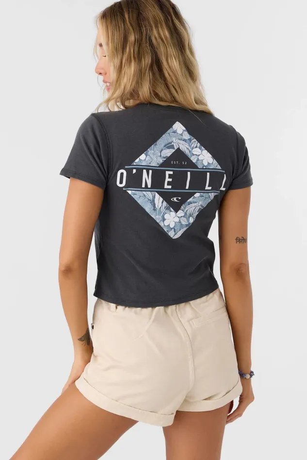 O039NEILL PALM MEADOW TEE Women Clothing