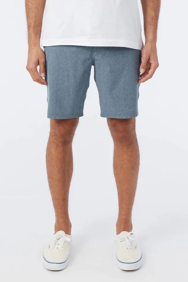O039NEILL RESERVE HEATHER 19034 HYBRID SHORTS Navy Men Featured