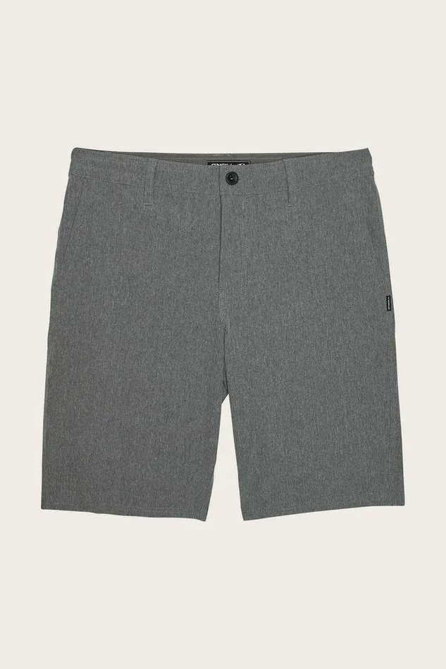 O039NEILL RESERVE HEATHER 21034 HYBRID SHORTS Grey Men Clothing