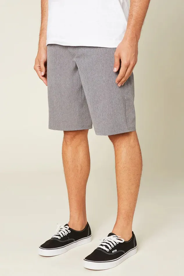 O039NEILL RESERVE HEATHER 21034 HYBRID SHORTS Grey Men Clothing
