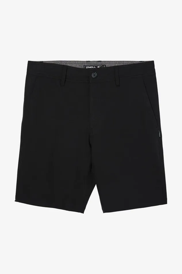 O039NEILL RESERVE LIGHT CHECK 19034 HYBRID SHORTS Black Men Clothing