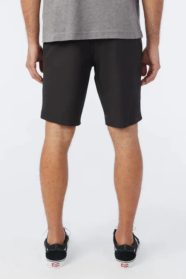 O039NEILL RESERVE LIGHT CHECK 19034 HYBRID SHORTS Black Men Clothing