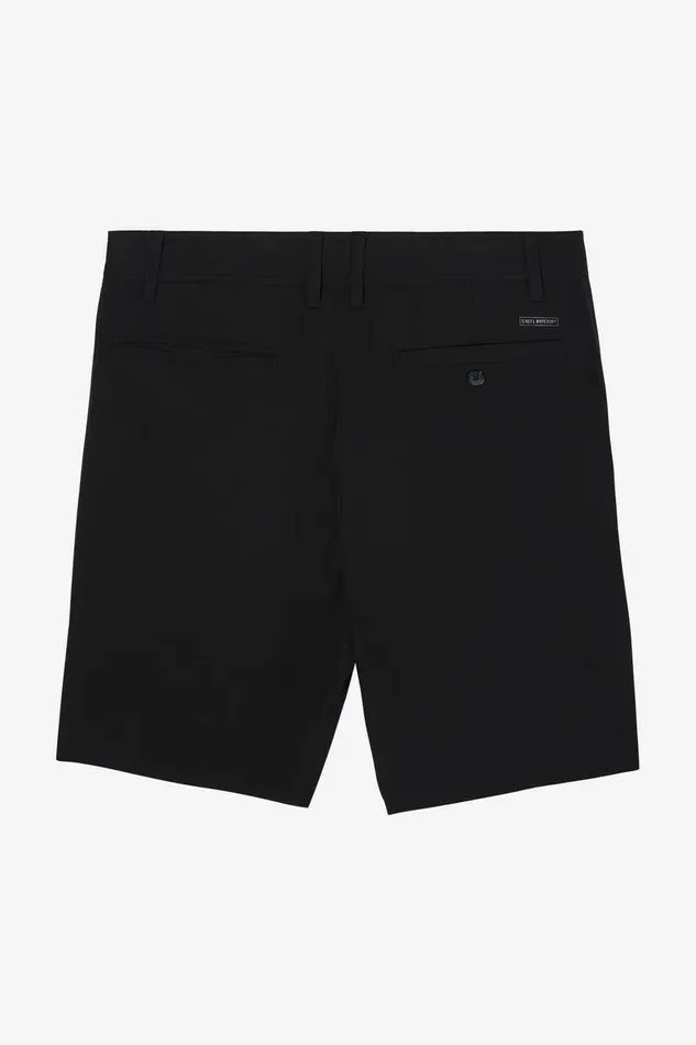 O039NEILL RESERVE LIGHT CHECK 19034 HYBRID SHORTS Black Men Clothing