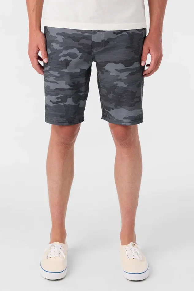 O039NEILL RESERVE SLUB 20034 HYBRID SHORTS Blk Camo Men Clothing