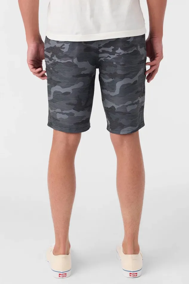 O039NEILL RESERVE SLUB 20034 HYBRID SHORTS Blk Camo Men Clothing