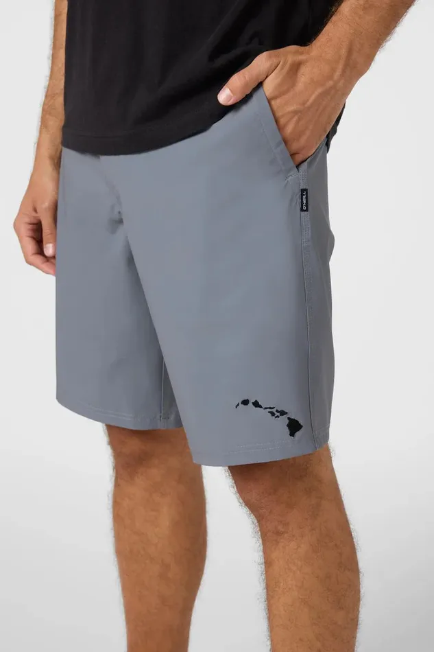 O039NEILL RESERVE SOLID HAWAII 20034 HYBRID SHORTS Men Featured