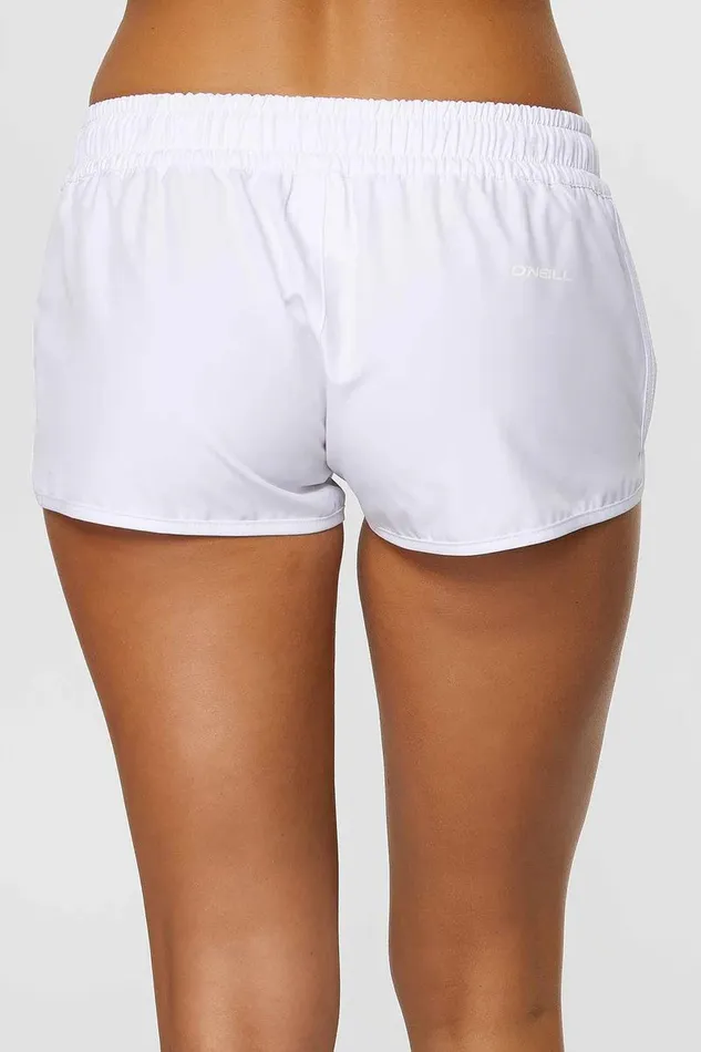 O039NEILL SALTWATER SOLIDS LANEY 2034 STRETCH BOARDSHORTS White Women Swim