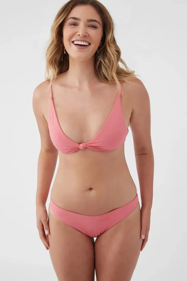 O039NEILL SALTWATER SOLIDS ROCKLEY BOTTOMS Coral Women Collections