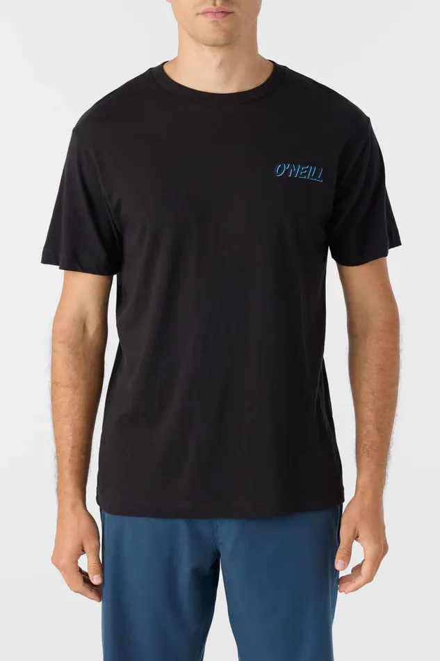 O039NEILL SPEED BUGGY STANDARD FIT TEE Black Men Clothing