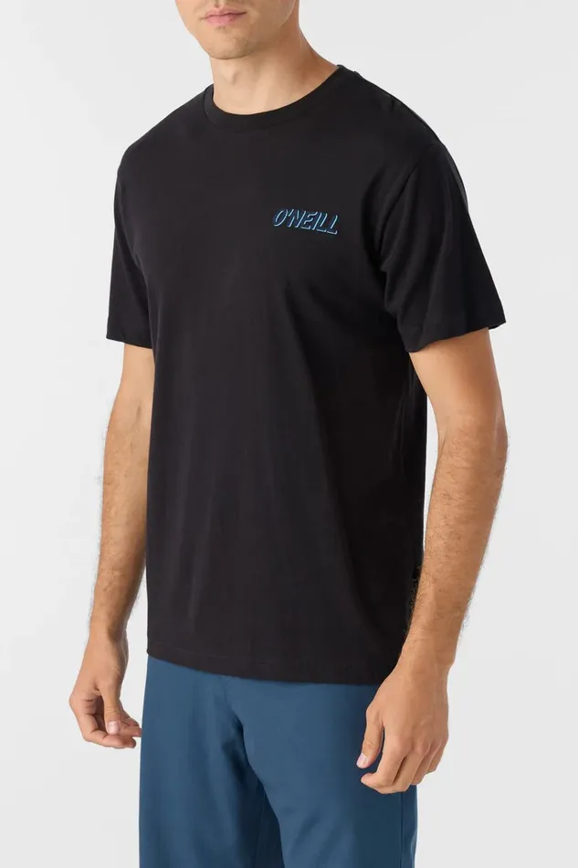 O039NEILL SPEED BUGGY STANDARD FIT TEE Black Men Clothing