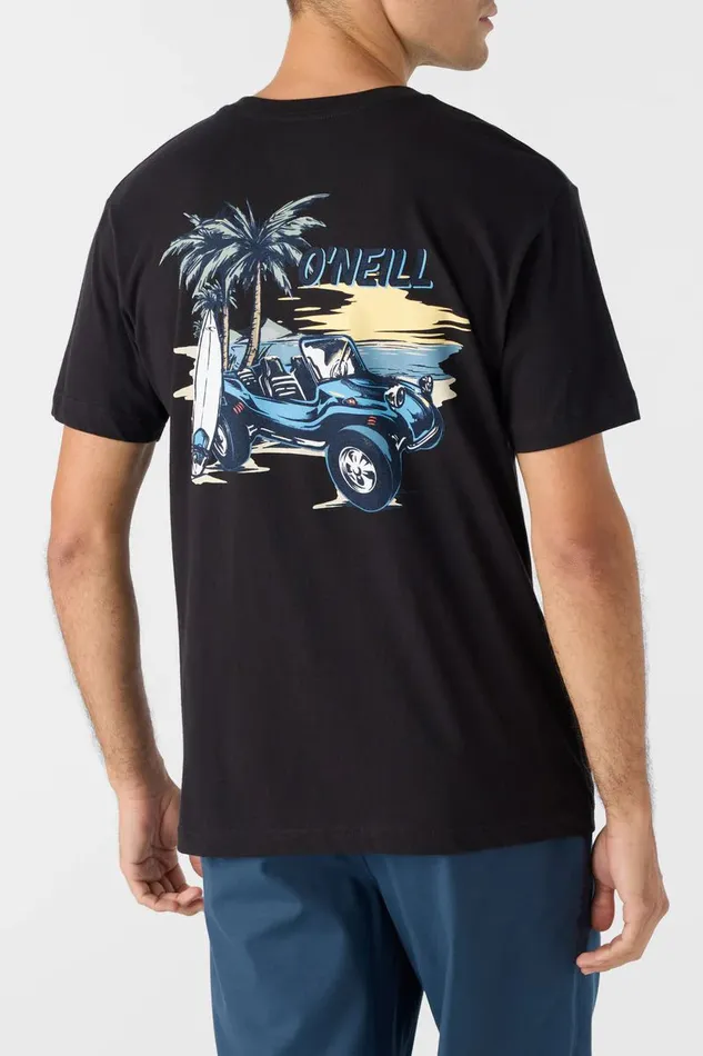 O039NEILL SPEED BUGGY STANDARD FIT TEE Black Men Clothing