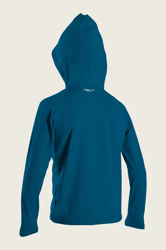 O039NEILL TODDLER O039ZONE LS SUN HOODIE Ultra Blue Kids Youth Wetsuits