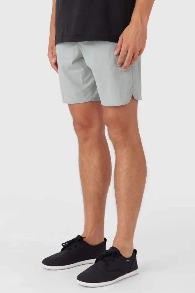 O039NEILL TRVLR CAMINO 18034 HYBRID SHORTS Light Grey Men Featured